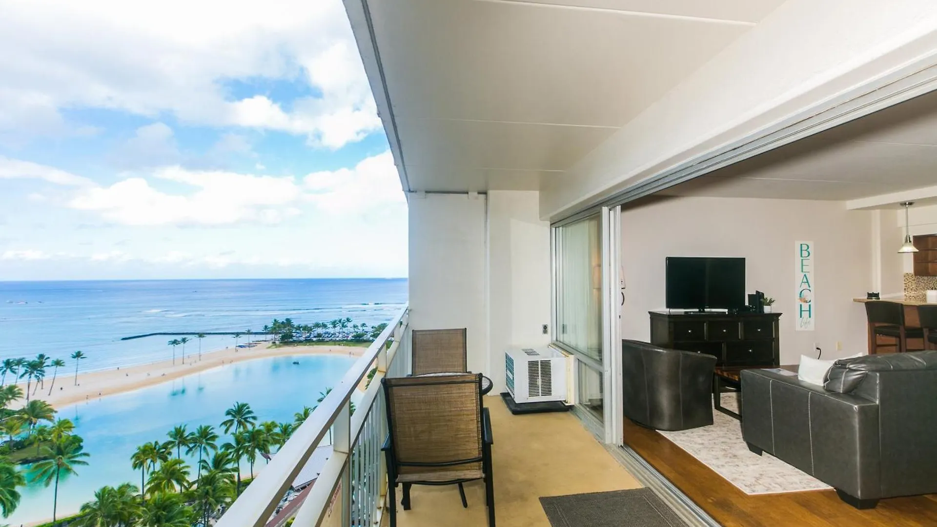Appartement Ilikai Tower 1536 Lagoon View 1Br Honolulu États-Unis